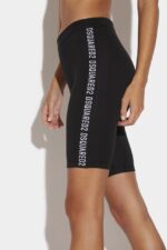 Dsquared2 Iconic Logo Leaf Bike Short - Image 4