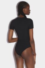 Dsquared2 Iconic Logo Leaf Bodysuit - Image 2