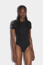 Dsquared2 Iconic Logo Leaf Bodysuit