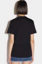 Dsquared2 Iconic Logo Spray T-Shirt - Image 2