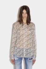 Dsquared2 Iconic Long Sleeve Fitted Shirt - Image 3