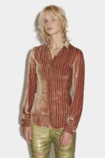 Dsquared2 Iconic Long Sleeve Fitted Shirt FANTASY D2 - Image 4