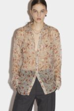 Dsquared2 Iconic Long Sleeve Fitted Shirt FANTASY D2 FANTASY