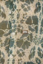 Dsquared2 Iconic Long Sleeve Fitted Shirt GREEN/FANTASY - Image 4