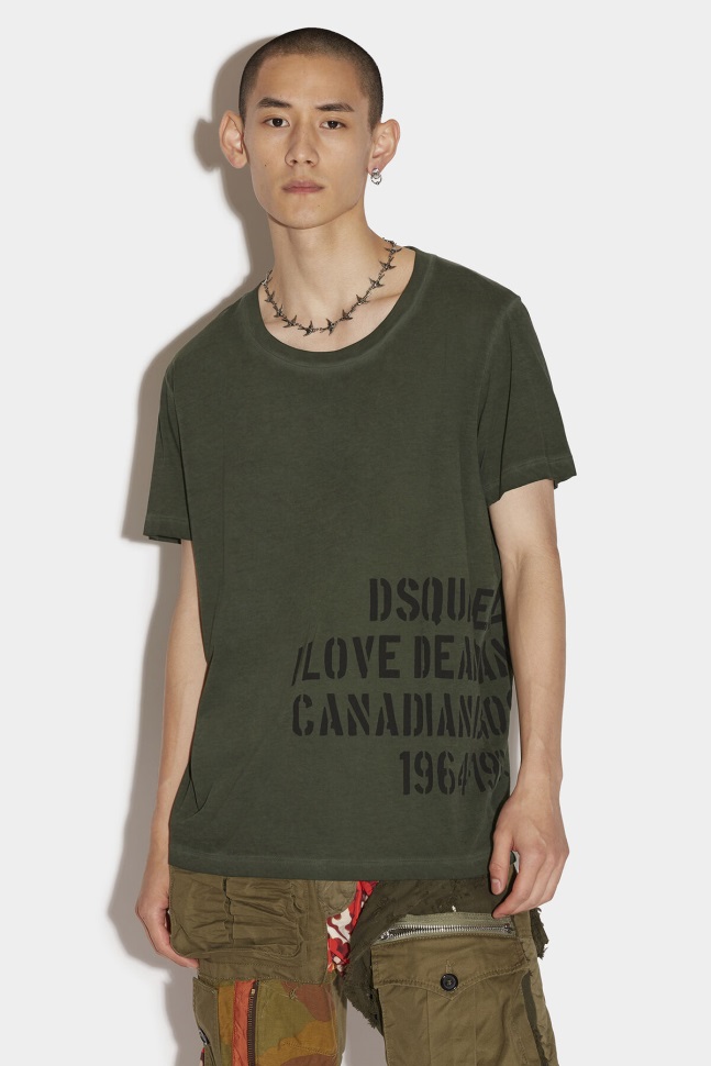 dsquared2_iconic_love_dd_cigar_t_shirt.jpg Dsquared2 Iconic Love D&D Cigar T-Shirt - Image 1