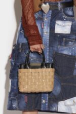 Dsquared2 Iconic MAMA WEAVE BAG - Image 5