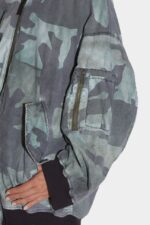 Dsquared2 Iconic Maxi Bomber GREEN - Image 5