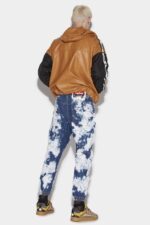 Dsquared2 Iconic Medium Ace Wash Elastic Combat Jeans - Image 2