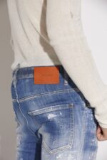 Dsquared2 Iconic Medium Breeze Wash Skater Jeans - Image 5