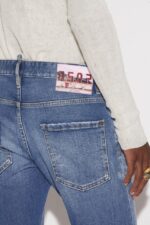 Dsquared2 Iconic Medium Broken Wash Skinny Dan Jeans - Image 5