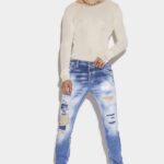 Dsquared2 Iconic Medium Chino Patches Wash Cool Guy Jeans
