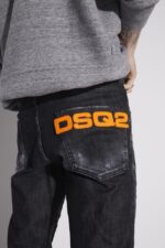 Dsquared2 Iconic Medium Clean Black Wash Cool Guy Jeans - Image 4