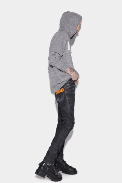 Dsquared2 Iconic Medium Clean Black Wash Cool Guy Jeans