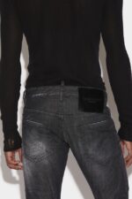 Dsquared2 Iconic Medium Clean Black Wash Sexy Twist Jeans - Image 5