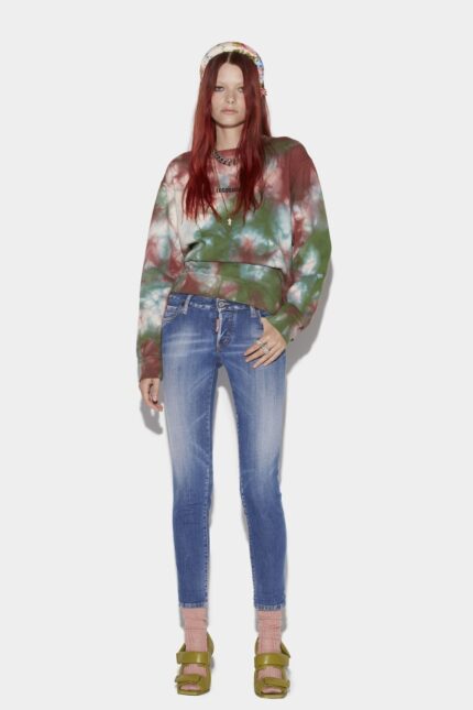 Dsquared2 Iconic Medium Proper Wash Jennifer Jeans