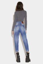 Dsquared2 Iconic Medium Proper Wash Sasoon Jeans - Image 2