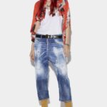 Dsquared2 Iconic Medium Spotty Wash Kawaii Jeans
