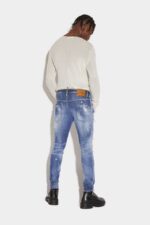Dsquared2 Iconic Medium Super Ripped Bleach Wash Super Twinky Jeans - Image 2
