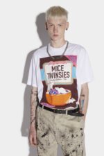 Dsquared2 Iconic Mice Twins Slouch T-Shirt