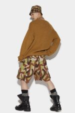 Dsquared2 Iconic Military Cargo Shorts - Image 2