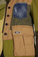 Dsquared2 Iconic Military Patchwork Blazer - Image 4