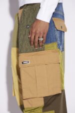Dsquared2 Iconic Military Patchwork Cargo Trousers - Image 3