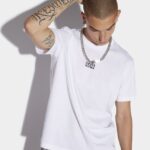 Dsquared2 Iconic Mini Dsq2 Box T-Shirt WHITE/BLACK