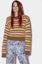 Dsquared2 Iconic Mini Stripes Sweater CAMEL D2 CAMEL