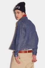 Dsquared2 Iconic Monogram Dan Jean Jacket - Image 2
