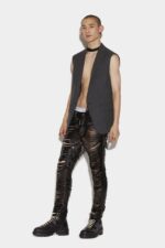 Dsquared2 Iconic NAVY BLUE/BLACK Ripped Sequins Cool Guy Jeans D2