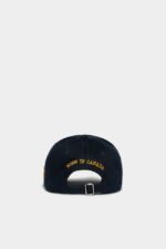 Dsquared2 Iconic NAVY D2 Baseball Cap - Image 2