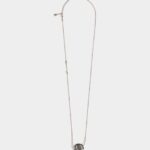 Dsquared2 Iconic Nozzle Necklace D2 PALLADIUM