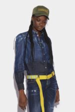 Dsquared2 Iconic One Life Cotton Pleated Yoke Shirt