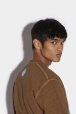 Dsquared2 Iconic One Life Organic Cotton Cool Sweatshirt BROWN/OCHRE - Image 5
