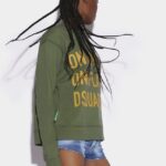 Dsquared2 Iconic One Life Organic Cotton Cool Sweatshirt GREEN