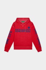 Dsquared2 Iconic One Life Organic Cotton Fit Hooded Sweatshirt