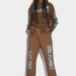 Dsquared2 Iconic One Life Organic Cotton Joggers BROWN D2