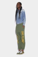 Dsquared2 Iconic One Life Organic Cotton Joggers GREEN - Image 4