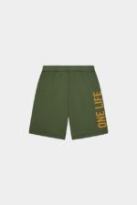 Dsquared2 Iconic One Life Organic Cotton Shorts D2 GREEN - Image 2