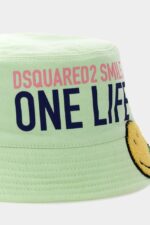 Dsquared2 Iconic One Life Recycled Nylon Bucket Hat - Image 5