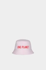 Dsquared2 Iconic One Life Recycled Nylon Bucket Hat PINK - Image 2