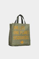 Dsquared2 Iconic One Life Recycled Nylon Shopping Bag - Image 3