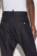 Dsquared2 Iconic One Pleat Trousers - Image 4