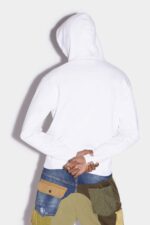 Dsquared2 Iconic Ooh Leaf Cool Hoodie - Image 2