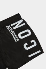Dsquared2 Iconic ORANGE/BLACK D2Kids Boxer - Image 3