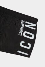 Dsquared2 Iconic ORANGE/BLACK D2Kids Boxer - Image 4