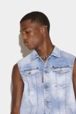 Dsquared2 Iconic Over Jean Vest - Image 4