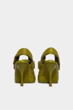 Dsquared2 Iconic PaddeD2 Heeled Sandals GREEN - Image 3