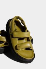 Dsquared2 Iconic PaddeD2 Sandals GREEN - Image 4
