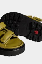 Dsquared2 Iconic PaddeD2 Sandals GREEN - Image 5